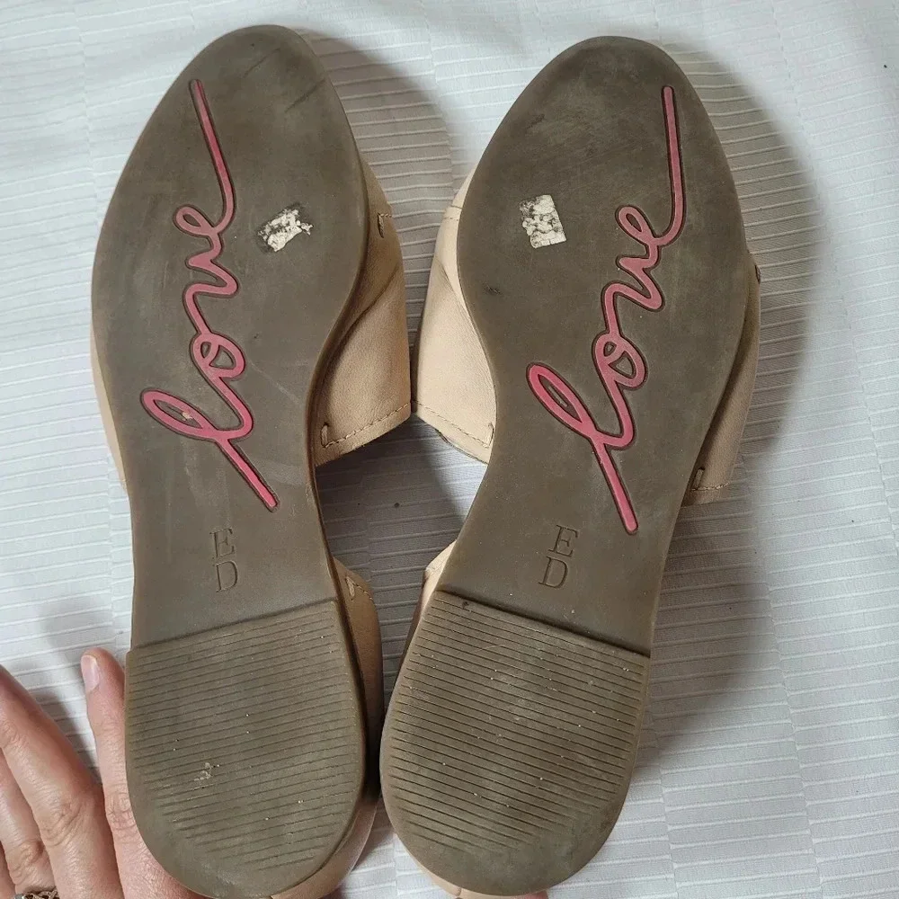 *LAST CHANCE* Ellen Degeneres Kizi Beige Loafer sz 9 - Picture 5 of 7